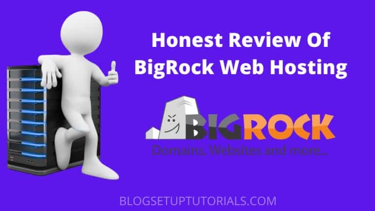 Bigrock Web Hosting Review