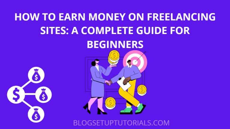 HOW TO EARN MONEY ON top FREELANCING SITES
