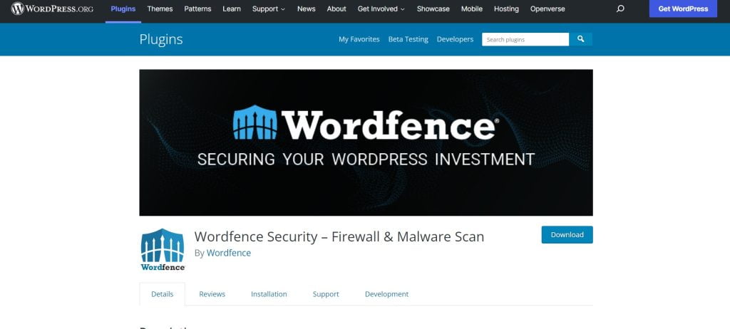 WordFence is a popular WordPress security plugin