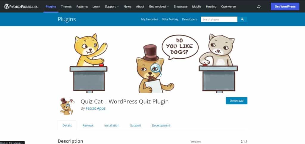 Quiz CAT : WordPress Quiz Plugins